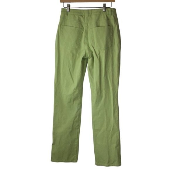 Eric Jeans Size 6 in Lime Green - Picture 2 of 6